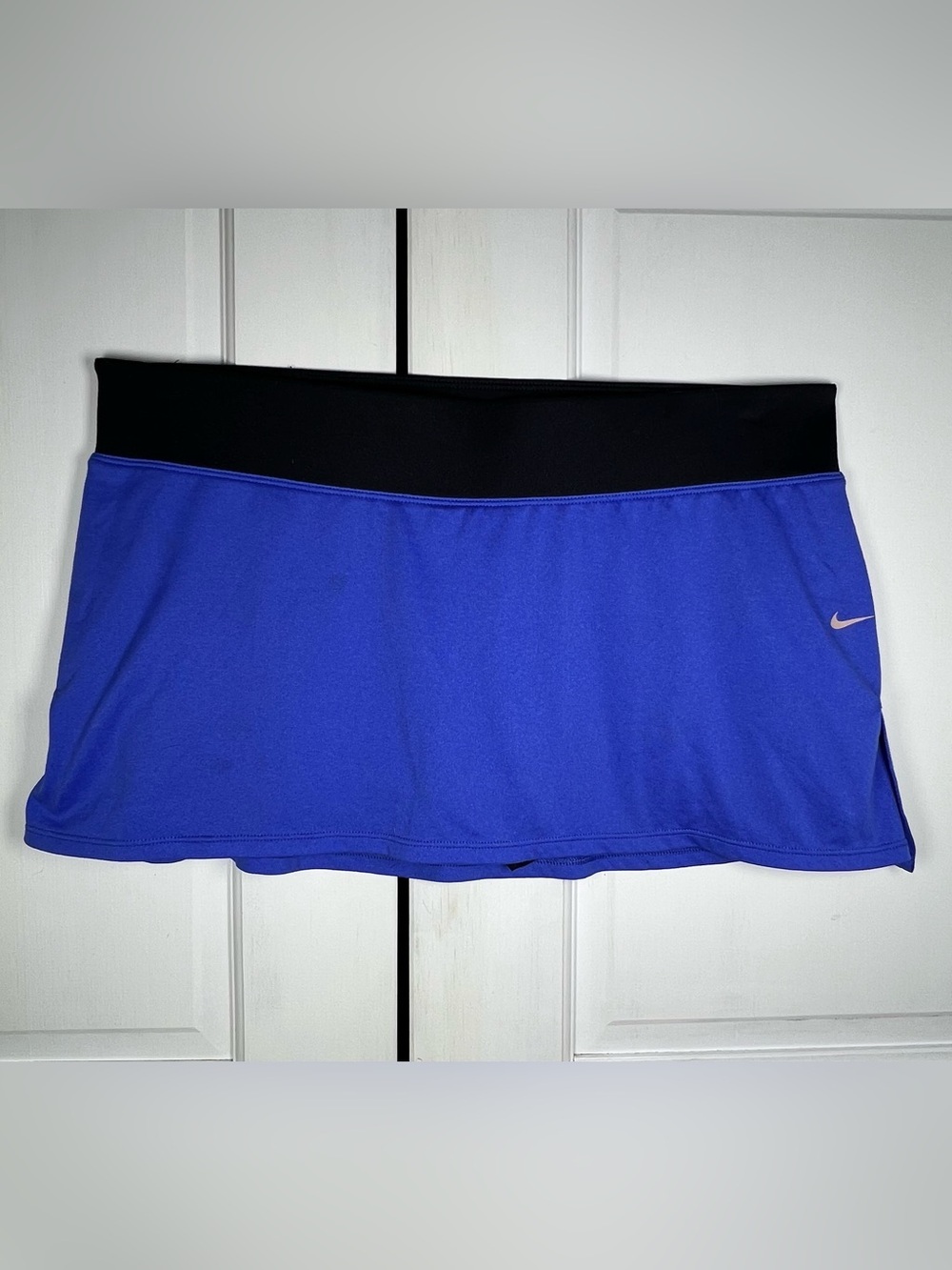 Nike Dri-Fit Royal Blue Skort Side Slits Excellent Condition Sz XL - Picture 1 of 5